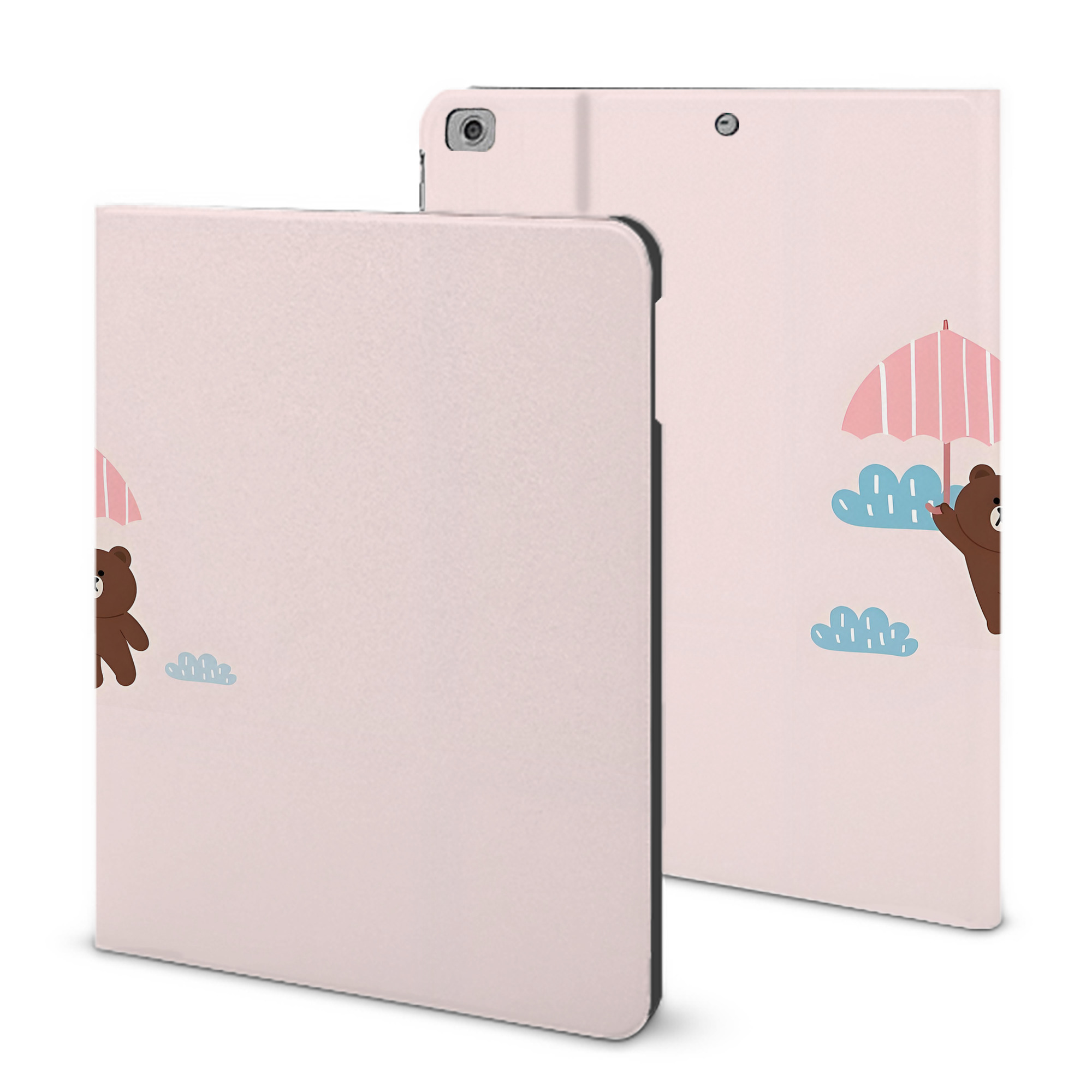 （画像用） リラックマ リラックマ キイロイトリ Rilakkuma Korilakkuma Kiiroitori IPad ケース ブック型 PUレザー TPU 耐衝撃 軽量 薄型 ペン収納なし 全面保護 IPad 各モデル対応
